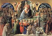Fra Filippo Lippi The Coronation of the Virgin oil painting on canvas